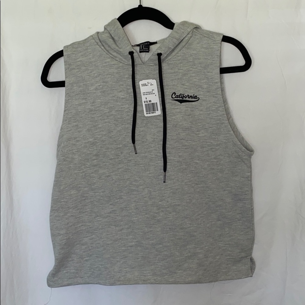 Cutoff sweatshirt!